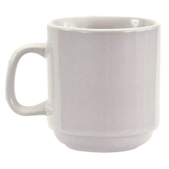 Crestware Mug,12 fl oz,White,PK36 AL15 Crestware Mug,12 fl oz,White,PK36 AL15