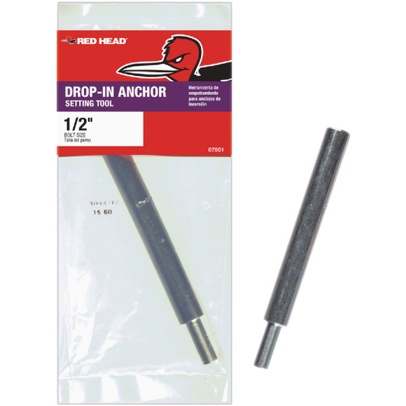 Red Head 1/2 In. Hollow-Core Drop-In Anchor Setting 07501