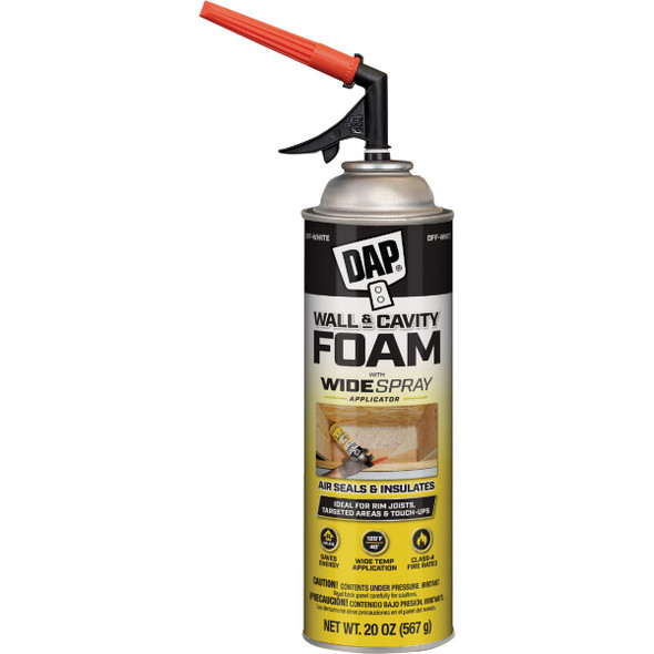 DAP Wall & Cavity 20 Oz. Foam Sealant with Widespray Applicator 7565000370