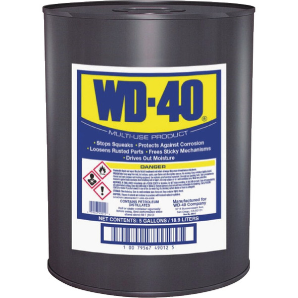 WD-40 5 Gal. Liquid Multi-Purpose Lubricant 49012