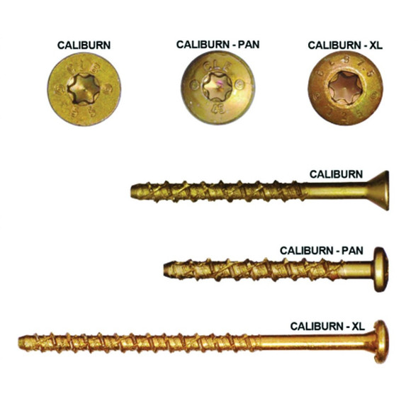 GRK Caliburn 19-64 In. x 3-1-2 In. Star-Drive XL Concrete Screws (400 Ct.) 55778 251568