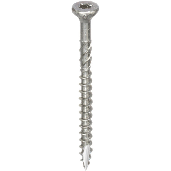 GRK R4 #10 x 2-1/2 In. Star Drive Stainless Steel Multi-Purpose Wood Screw (240 Ct.) GRK R4 #10 x 2-1/2 In. Star Drive Stainless Steel Multi-Purpose Wood Screw (240 Ct.)