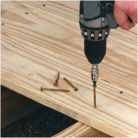 GRK R4 #12 x 5-5-8 In. Star Drive Multi-Purpose Wood Screw (600-Count) 00173 215718