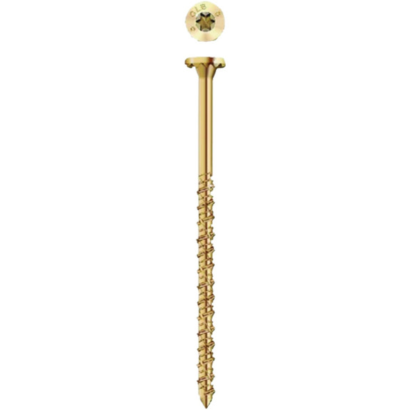 GRK Caliburn 19/64 In. x 3-1/2 In. Star-Drive XL Concrete Screws (25-Count)