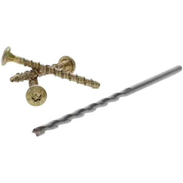 GRK Caliburn 19-64 In. x 3-1-2 In. Star-Drive XL Concrete Screws (25 Ct.) 57778 222662