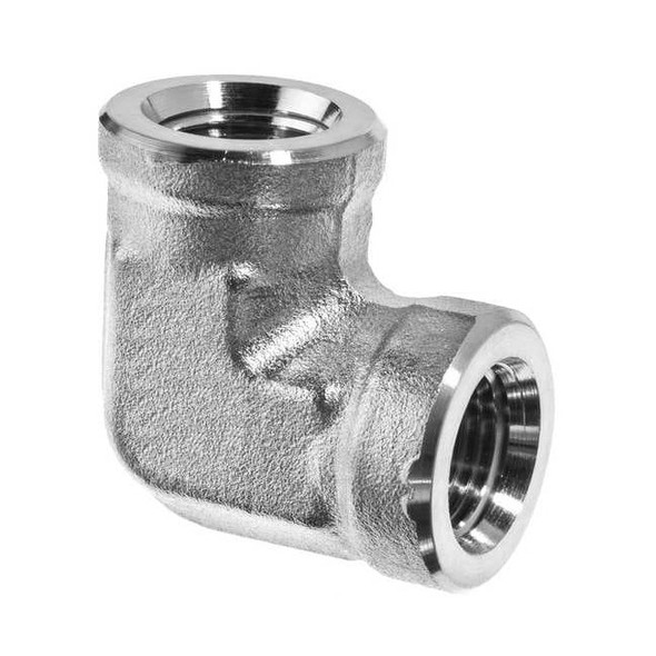 304 Stainless Steel 90Â° Elbow, Female NPT x Female NPT, 1/4 in