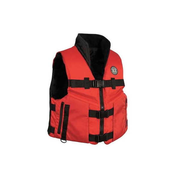 Mustang Survival Life Vest,Red/Black,M MV462602-123-M-216