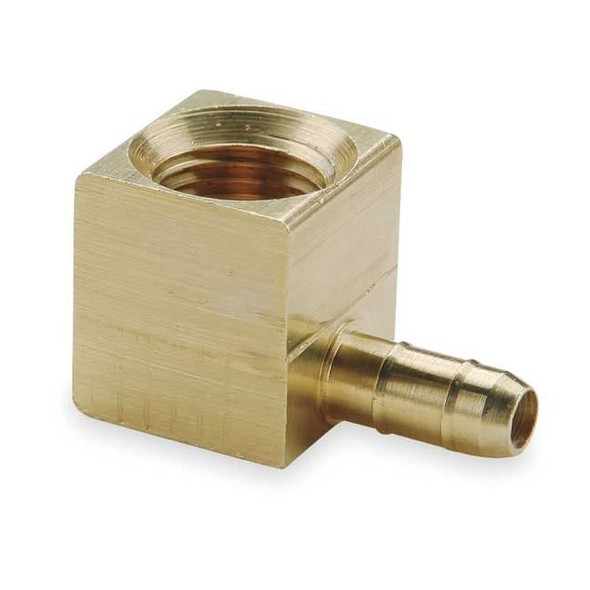 Parker Elbow, Brass, Barbed 1/4 in, FNPT 1/4 in 230-6-4