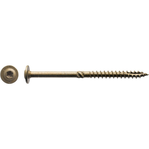 Big Timber #15 x 4 In. Lag Screw (25 Ct.) CTX154-25 218932