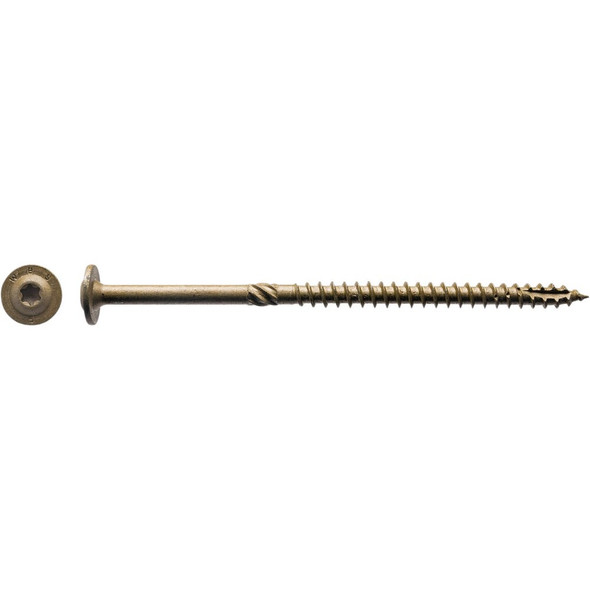Big Timber #15 x 6 In. Lag Screw (25 Ct.)