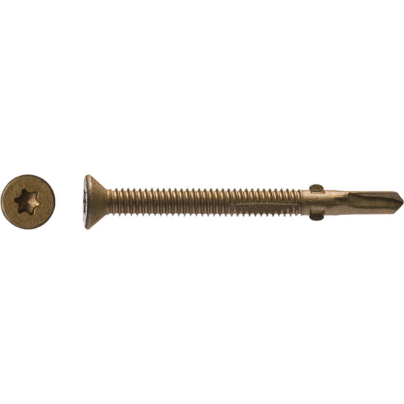 Big Timber #14 x 2-3-4 In. Flat Head Self-Drilling Wood to Metal Screw (1 Lb.) 1FHD14234 242708