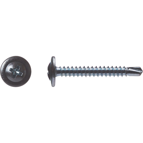Big Timber #8 x 1-1/4 In. Modified Truss Head Drill Point Metal Screw (1 Lb.)