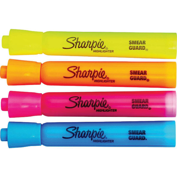 Sharpie Assorted Color Chisel Tip Highlighter (4-Pack) 25174WC
