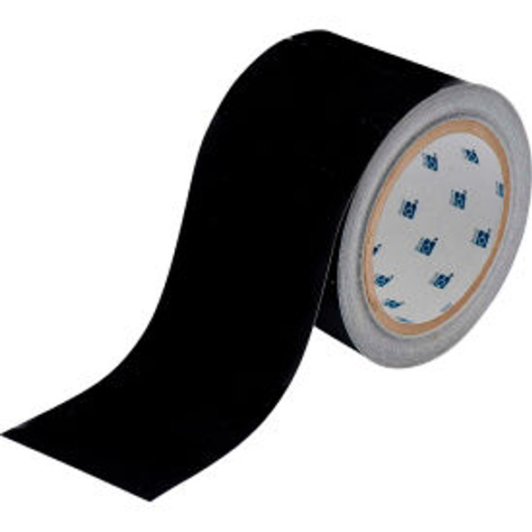 Brady 104310 ToughStripe Floor Marking Tape 2"" W X 100'L Black