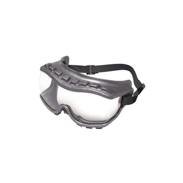Strategy Goggles, Clear/Gray, Uvextra Antifog Coating, Neoprene, Indirect Vent