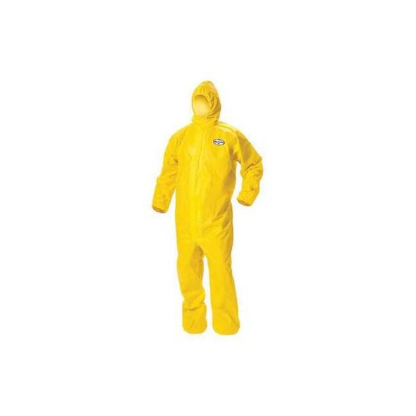 Kleenguard ChemSpry Protect Covall Hood Zip Frnt EWA 5X YEL 09818