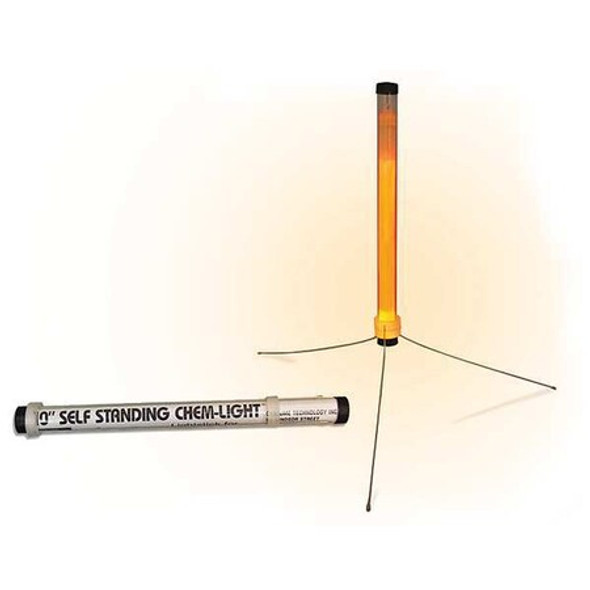 Chemlight by Cyalume Technologies Lightstick,Orange,2 hr.,10 in. L,PK6 9-71250PF