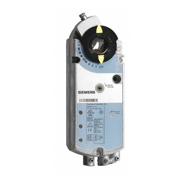 Siemens Electronic Damper Actuator,160lb. Torque GCA161.1U