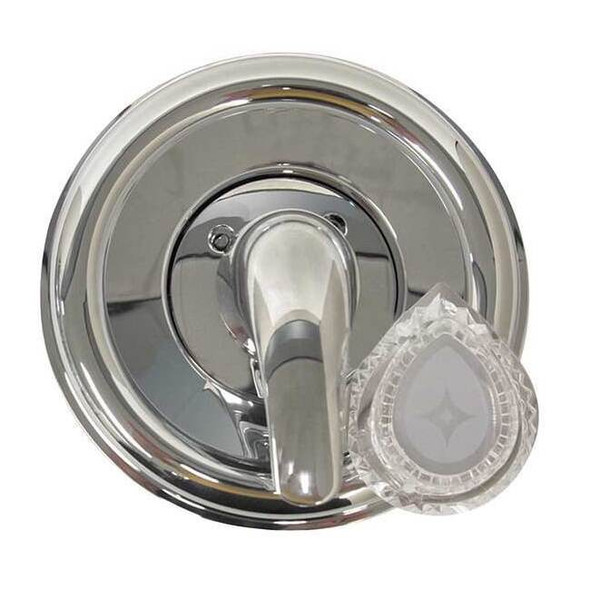 Danco Shower Trim Kit 7-1/2", Plastic, Chrome 9D00010001