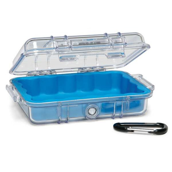 Pelican Micro Case,Blue,6.82 x 4.75 x 2.12 In 1020