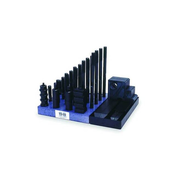 Te-Co Clamping Kit,Super,5/8,1 In,51 Pcs 20206