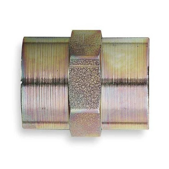 Eaton Aeroquip Hose Adapter,1/8",NPTF,1/8",NPTF 2096-2S