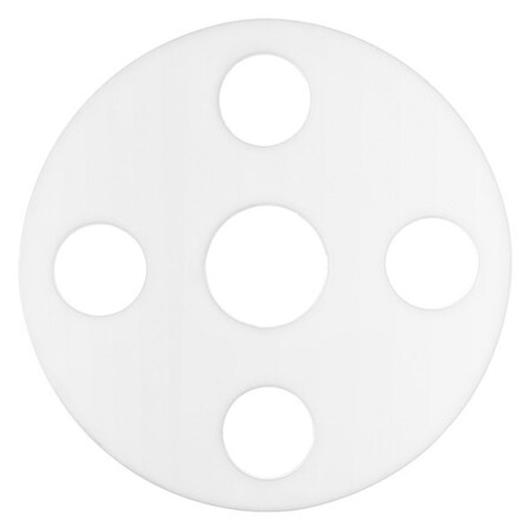 Full Face PTFE Flange Gasket for 3" Pipe, 1/8" Thick, No 150