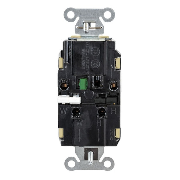 Hubbell Wiring Device-Kellems Receptacle,1 hp,125V AC,NEMA 5-20R 8300STI