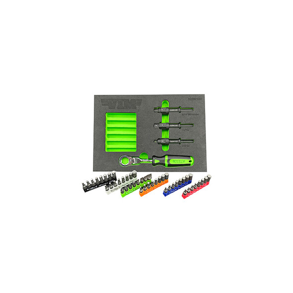52 Pc. Shake 2 Break Kit W/ Impact Bits S2BK100K