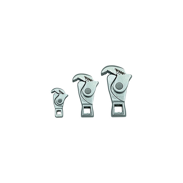 3 Pc. Spring-Loaded Crowfoot Set (1/4'', 3/8'' And 1/2'') SCF100