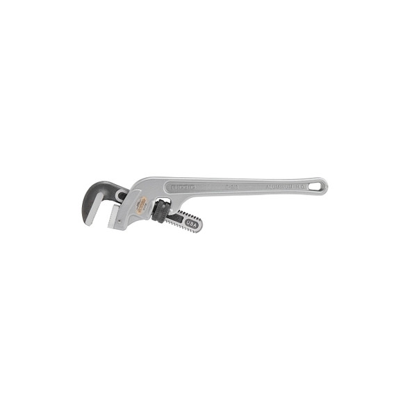 Aluminum End Pipe Wrenche, 18 in Long, 2-1/2 in Pipe Capacity