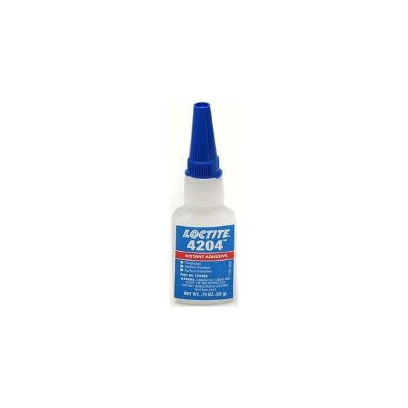 4204™ Instant Adhesive, 20 g, Bottle, Clear
