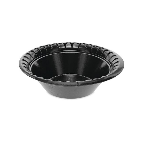 Pactiv Disposable Bowl,12 oz,BK,7 in DIa,PK1000 YTKB00120000