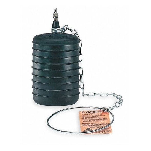 Cherne Test Ball Plug,Ring&Chain,7.75"Deflate L 270059
