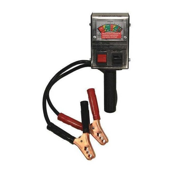 Associated Equipment Battery Tester,Analog,6 to 12V 6028DL
