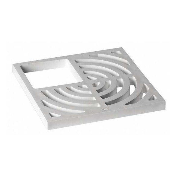 Oatey Floor Floor Sink Three-Quarter Top Grate, 3/4" Pipe Dia., PVC 42752
