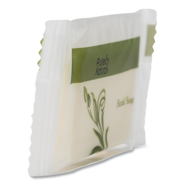 Pure & Natural Personal Soaps, Fresh, White, # 3/4, Bar, 1000 PK PN500075