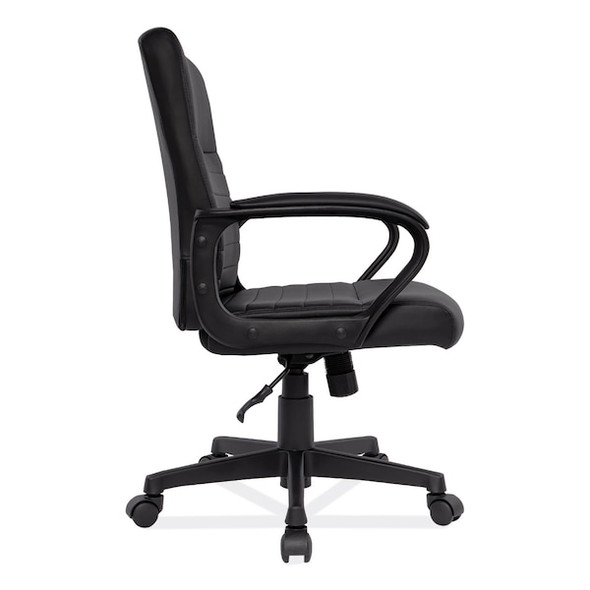 Breich Series Manager Chair, Supports Up to 275 lbs, 16.73" to 20.39" Seat Height, Black