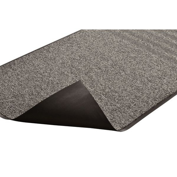 Notrax Entrance Runner, Polypropylene, 3/8 in Thick, Gray, 6 ft W x 12 ft L 137S0612GY