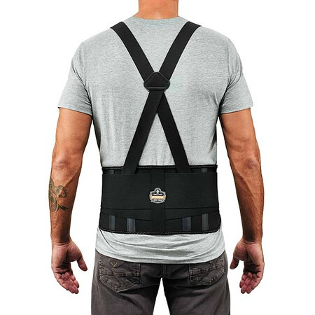 Ergodyne Elastic Back Support,Black,Elastic,3XL 1625
