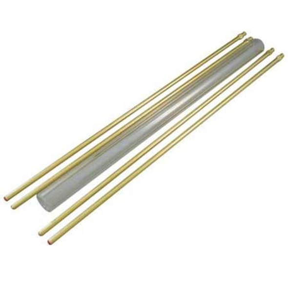 Penberthy Glass Rod Kit,Plain,3/4In Dia,20In L LG-20