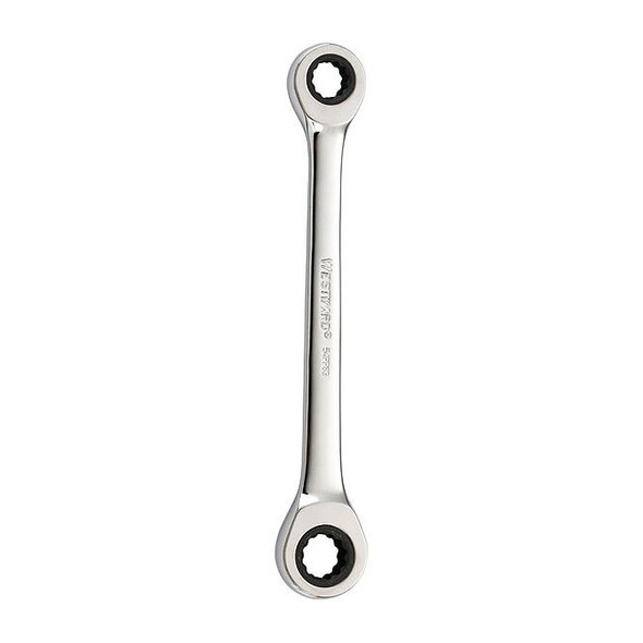 Westward Ratcheting Box End Wrench,5" L 54PP63