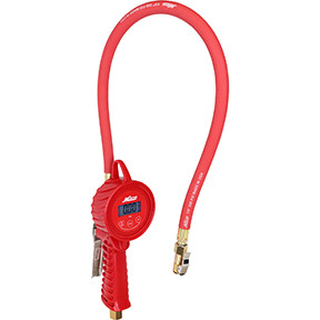 Precision Digital Inflator Grip-Head Air Chuck 20" Hose 1/4" Npt 10-120 Psi 555E