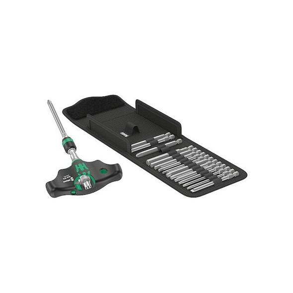 Wera Multi-Bit Screwdriver,150 mm,Plastic 05023471001