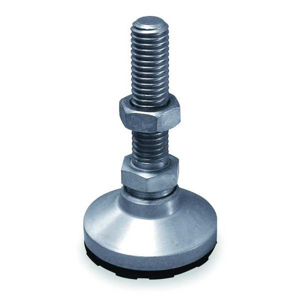 S & W Manufacturing Male-End Leveling Mount,3.625 in H NSSW-4 S & W Manufacturing Male-End Leveling Mount,3.625 in H NSSW-4