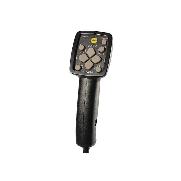 Fisher Controller,Steel,Black,9-3/4" L,4-1/4" H 85100