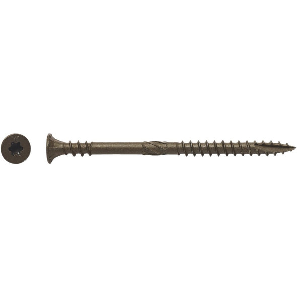 Big Timber #10 x 2-5-8 In. Star Drive Flat Head Soft Wood Screws (350-Count) SWD10258-350 250101