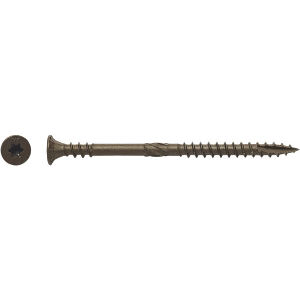 Big Timber #10 x 2-5-8 In. Star Drive Flat Head Soft Wood Screws (350-Count) SWD10258-350 250101