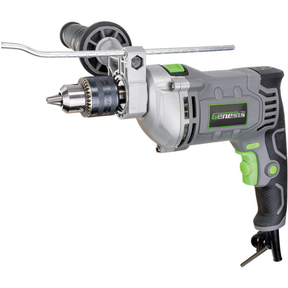 Genesis 1/2 In. 7.5A VSR Electric Hammer Drill GHD1275B