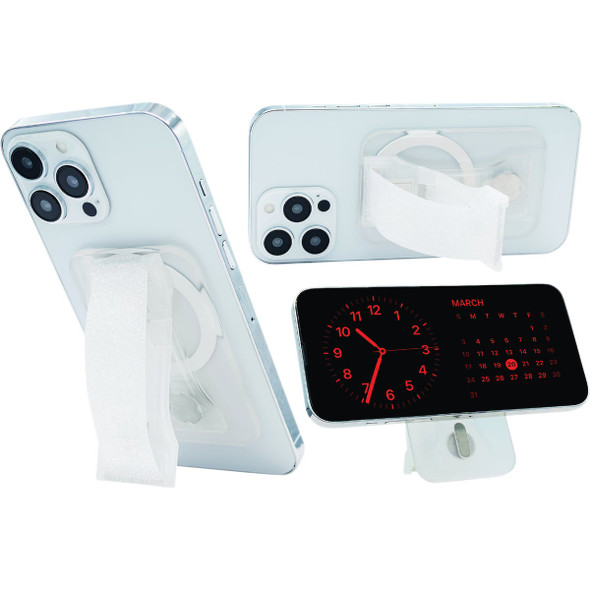 LoveHandle PRO for MagSafe Crystal Clear Glitter Phone Grip P-1135-25-MS